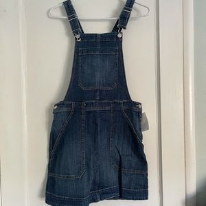 H&M Denim Skirt Overalls